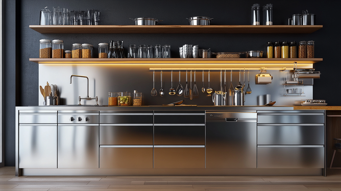 Arm&aacute;rio de Inox para Cozinha: 7 Vantagens Imperd&iacute;veis