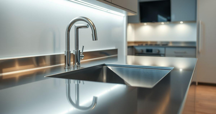 Bancada Inox com Pia: A Solu&ccedil;&atilde;o Ideal para Cozinhas Modernas