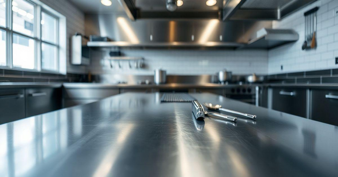 Mesa de Inox para Cozinha Industrial: Primeira Escolha