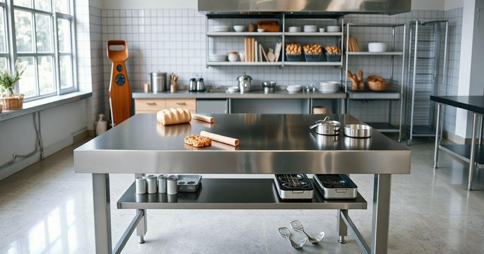 Mesa de Inox para Padaria: Qualidade e Durabilidade