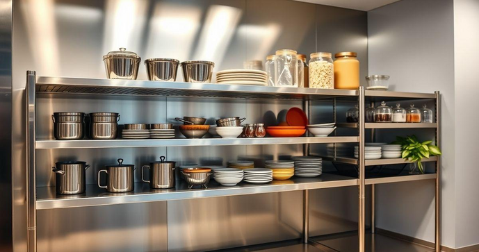 Prateleira de Inox para Cozinha: Versatilidade e Estilo