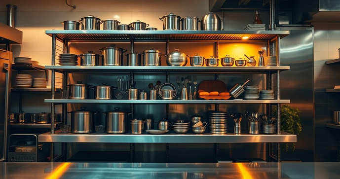 Prateleira Inox Industrial: Versatilidade e Resist&ecirc;ncia