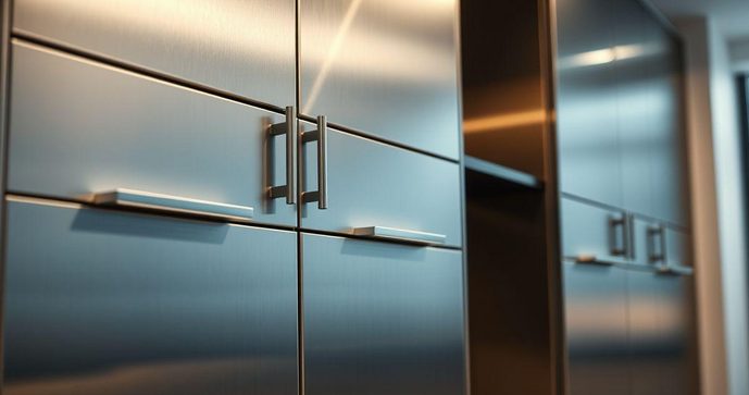 Arm&aacute;rios em A&ccedil;o Inox: Modernidade e Durabilidade