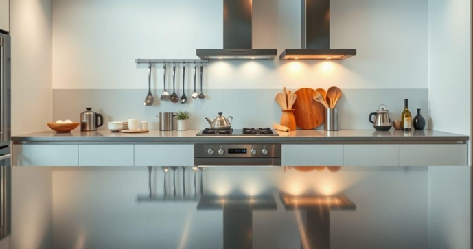 Balc&atilde;o Inox para Cozinha: Praticidade e Estilo