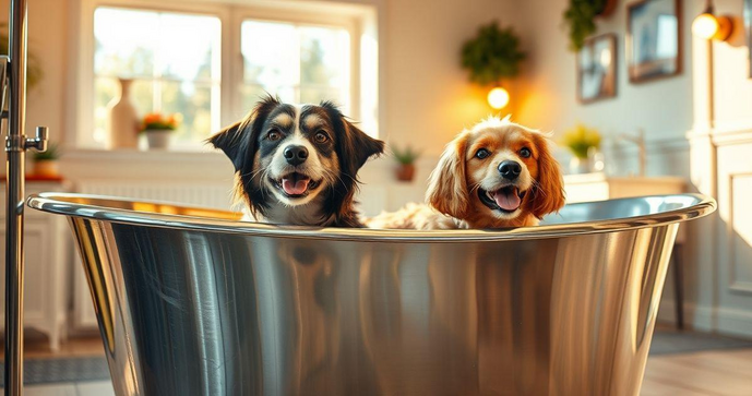 Banheira Inox para Banho e Tosa