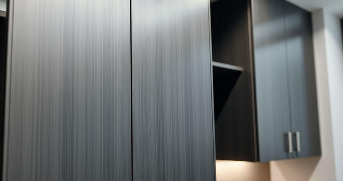 Arm&aacute;rio de cozinha inox cinza &eacute; a escolha perfeita para modernizar seu espa&ccedil;o e otimizar a organiza&ccedil;&atilde;o