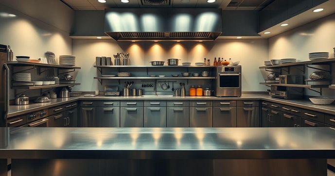 Balc&atilde;o de Inox para Cozinha Industrial: A Escolha Ideal para Profissionais da Gastronomia