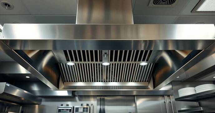 Coifa industrial para restaurante &eacute; essencial para seguran&ccedil;a e efici&ecirc;ncia na cozinha profissional