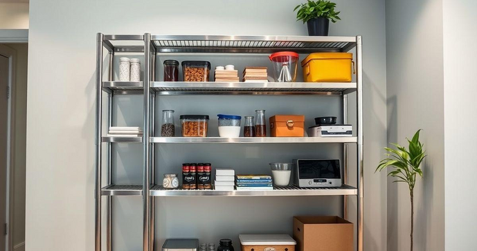 Como Escolher a Estante de A&ccedil;o Inox Ideal Para Sua Casa ou Neg&oacute;cio