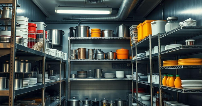Como escolher prateleiras inox para cozinha industrial e otimizar seu espa&ccedil;o