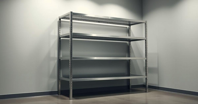 Estante de A&ccedil;o Inox: Durabilidade e Estilo