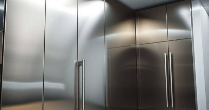 Arm&aacute;rios em a&ccedil;o inox: durabilidade e estilo para seu espa&ccedil;o