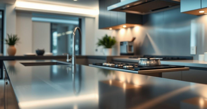 Balc&atilde;o Inox para Cozinha: Eleg&acirc;ncia e Praticidade na Sua Casa