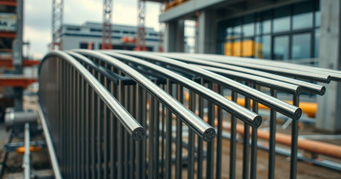Barras de a&ccedil;o inoxid&aacute;vel como escolha ideal para projetos de constru&ccedil;&atilde;o
