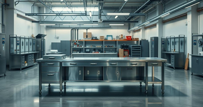 Como Escolher a Bancada Inox Industrial Ideal para Sua Empresa