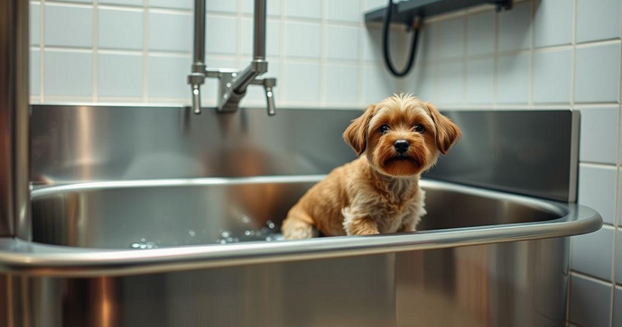Como escolher a banheira inox para banho e tosa de pets