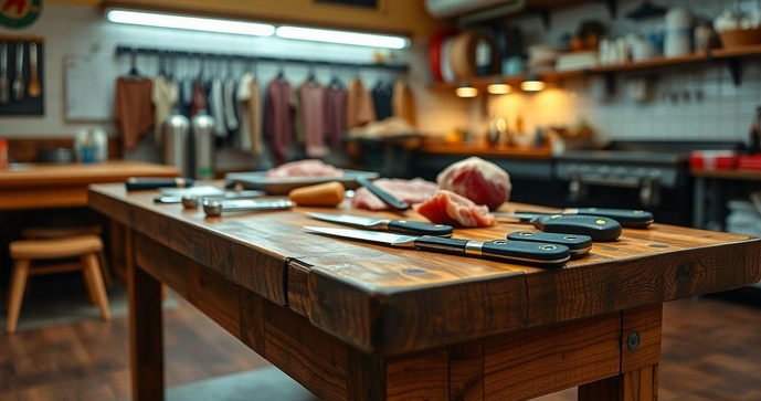 Como Escolher a Mesa para Cortar Carne em A&ccedil;ougue Ideal