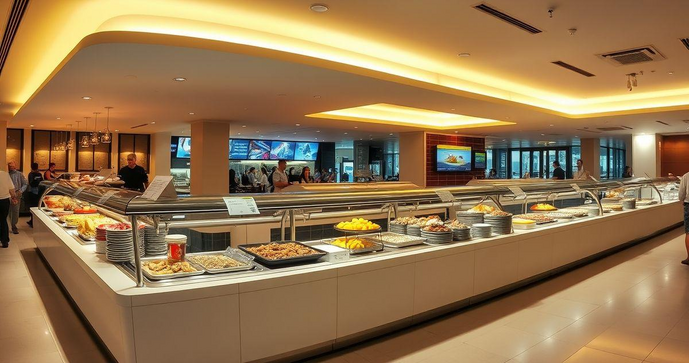 Como Escolher o Balc&atilde;o Buffet Ideal para Seu Restaurante