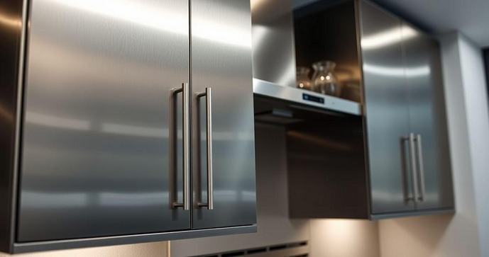 Arm&aacute;rio de A&ccedil;o Inox: A Escolha Ideal para Durabilidade e Estilo na Sua Cozinha