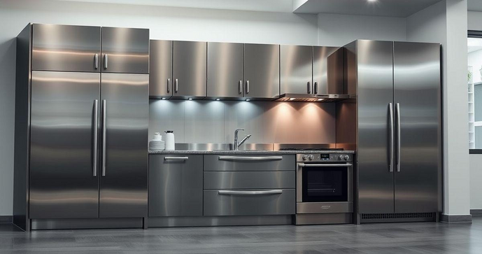 Arm&aacute;rio de inox para cozinha: descubra como escolher o ideal para sua casa