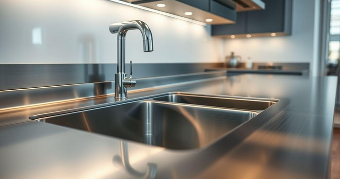 Como Escolher a Melhor Bancada Inox com Pia para Sua Cozinha