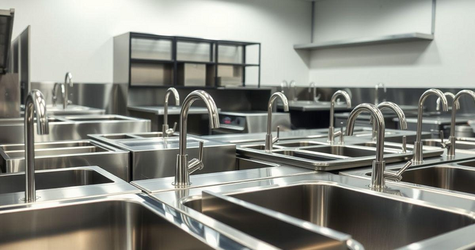Pias de inox para cozinha industrial como escolher a ideal