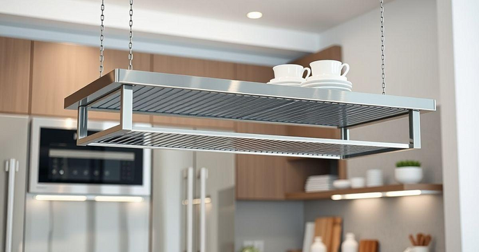 Prateleira Inox Suspensa: A Solu&ccedil;&atilde;o Pr&aacute;tica para Organiza&ccedil;&atilde;o