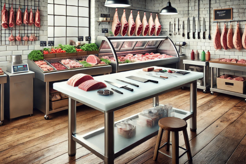 Os Benefícios e Utilidades da Mesa de Polietileno no Açougue: Um Guia Completo para Profissionais da Carne