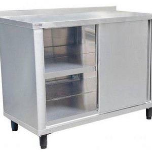 Armário de aço inox para cozinha industrial