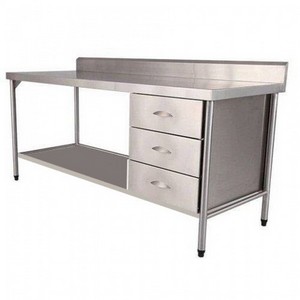 Mesa inox desmontável