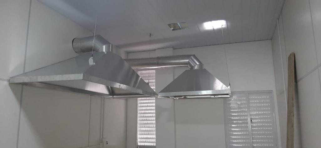 coifa industrial inox com exaustor